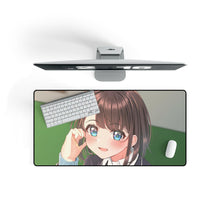 Load image into Gallery viewer, Anime Girl Mouse Pad (Desk Mat) On Desk