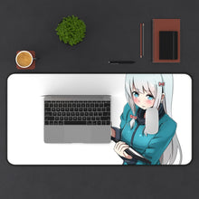 Load image into Gallery viewer, EroManga-Sensei Mouse Pad (Desk Mat) With Laptop