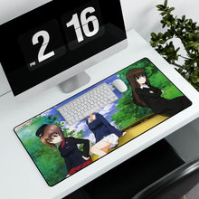 Load image into Gallery viewer, Girls und Panzer Mouse Pad (Desk Mat) With Laptop