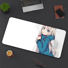 Load image into Gallery viewer, EroManga-Sensei Mouse Pad (Desk Mat) On Desk