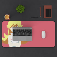 Load image into Gallery viewer, Monogatari (Series) 8k Mouse Pad (Desk Mat) With Laptop