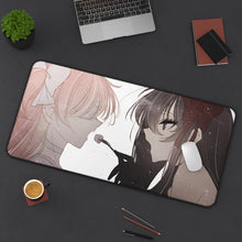 Load image into Gallery viewer, Puella Magi Madoka Magica Homura Akemi, Madoka Kaname Mouse Pad (Desk Mat) On Desk