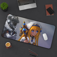 Load image into Gallery viewer, Goblin Slayer Goblin Slayer, Priestess Mouse Pad (Desk Mat) On Desk