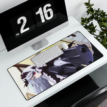 Load image into Gallery viewer, Infinite Stratos Charlotte Dunois, Laura Bodewig Mouse Pad (Desk Mat) With Laptop