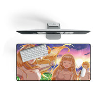 Load image into Gallery viewer, Maquia: When the Promised Flower Blooms Mouse Pad (Desk Mat) On Desk