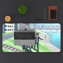 Load image into Gallery viewer, Daily Lives Of High School Boys Mouse Pad (Desk Mat) With Laptop