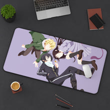 Load image into Gallery viewer, Noragami Yato, Yukine, Hiyori Iki, Noragami Mouse Pad (Desk Mat) On Desk