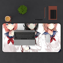 Load image into Gallery viewer, My Teen Romantic Comedy SNAFU Yukino Yukinoshita, Yui Yuigahama Mouse Pad (Desk Mat) With Laptop