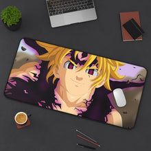 Load image into Gallery viewer, The Seven Deadly Sins Meliodas Mouse Pad (Desk Mat) On Desk