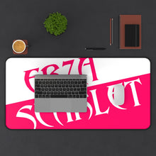 Load image into Gallery viewer, Fairy Tail Erza Scarlet Mouse Pad (Desk Mat) With Laptop