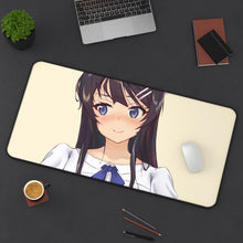Load image into Gallery viewer, Rascal Does Not Dream Of Bunny Girl Senpai Mouse Pad (Desk Mat) On Desk