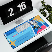 Load image into Gallery viewer, Nekketsu Inou Bukatsu-tan Trigger Kiss Mouse Pad (Desk Mat) With Laptop