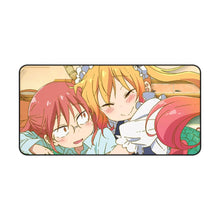 Load image into Gallery viewer, Tooru and Kobayashi Mouse Pad (Desk Mat)