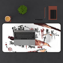 Load image into Gallery viewer, Death Note Mouse Pad (Desk Mat) With Laptop