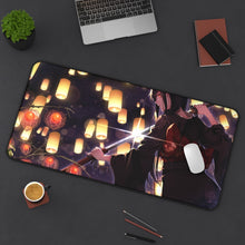 Load image into Gallery viewer, Anime Warrior Mouse Pad (Desk Mat) On Desk