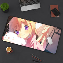 Load image into Gallery viewer, Is The Order A Rabbit? Mouse Pad (Desk Mat) On Desk