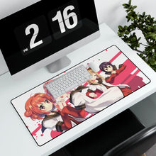 Load image into Gallery viewer, Yuru Yuri Mouse Pad (Desk Mat) With Laptop