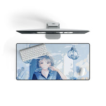 Load image into Gallery viewer, Anime Girl Mouse Pad (Desk Mat) On Desk