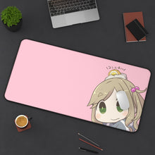 Load image into Gallery viewer, Laid-Back Camp Mouse Pad (Desk Mat) On Desk