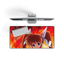 Load image into Gallery viewer, Magical Girl Lyrical Nanoha Mouse Pad (Desk Mat) On Desk