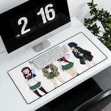 Load image into Gallery viewer, Girls und Panzer Mouse Pad (Desk Mat) With Laptop