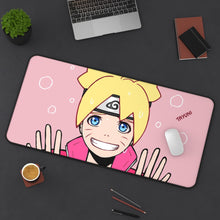 Load image into Gallery viewer, Boruto Mouse Pad (Desk Mat) On Desk
