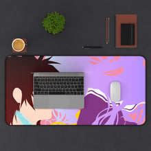 Load image into Gallery viewer, No Game No Life Mouse Pad (Desk Mat) With Laptop