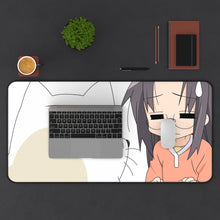 Load image into Gallery viewer, Lucky Star Hiyori Tamura Mouse Pad (Desk Mat) With Laptop