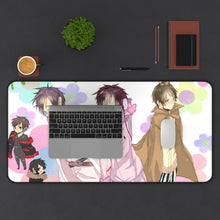 Load image into Gallery viewer, Durarara!! Izaya Orihara Mouse Pad (Desk Mat) With Laptop