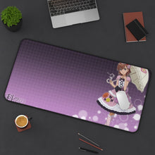 Load image into Gallery viewer, A Certain Magical Index Mikoto Misaka Mouse Pad (Desk Mat) With Laptop