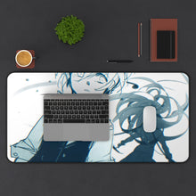 Load image into Gallery viewer, Assassination Classroom Nagisa Shiota, Kaede Kayano Mouse Pad (Desk Mat) With Laptop