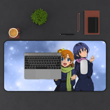 Load image into Gallery viewer, Love Live! Umi Sonoda, Honoka Kousaka Mouse Pad (Desk Mat) With Laptop