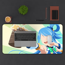 Load image into Gallery viewer, KonoSuba - God’s Blessing On This Wonderful World!! Mouse Pad (Desk Mat) With Laptop