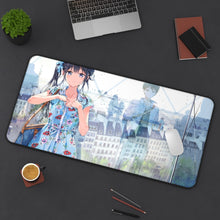 Load image into Gallery viewer, Masamune-kun's Revenge Aki Adagaki, Masamune Makabe Mouse Pad (Desk Mat) On Desk