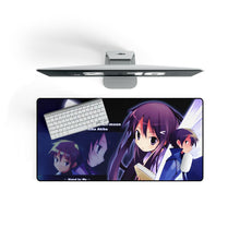 Load image into Gallery viewer, Hanbun no Tsuki ga Noboru Sora Mouse Pad (Desk Mat) On Desk