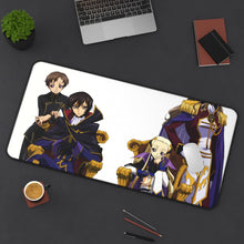 Load image into Gallery viewer, Code Geass Lelouch Lamperouge Mouse Pad (Desk Mat) On Desk