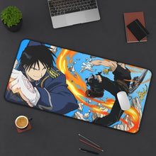 Load image into Gallery viewer, Full Metal Alchemist Roy Mustang VS Edward Elric Mouse Pad (Desk Mat) On Desk