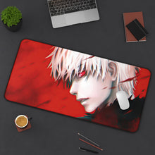 Load image into Gallery viewer, Tokyo Ghoul Ken Kaneki Mouse Pad (Desk Mat) On Desk