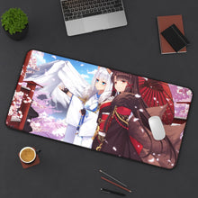 Load image into Gallery viewer, Azur Lane Akagi, Kaga Mouse Pad (Desk Mat) On Desk