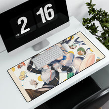Load image into Gallery viewer, Is It Wrong to Try to Pick Up Girls in a Dungeon? Mouse Pad (Desk Mat) With Laptop