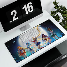 Load image into Gallery viewer, Anime Girls Mouse Pad (Desk Mat) With Laptop