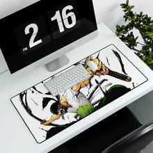 Load image into Gallery viewer, One Piece Roronoa Zoro Mouse Pad (Desk Mat) With Laptop