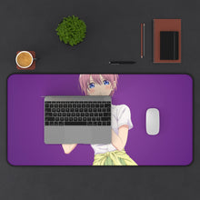 Load image into Gallery viewer, Ichika Nakano from 5-Toubun no Hanayome Mouse Pad (Desk Mat) With Laptop