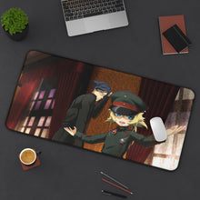 Load image into Gallery viewer, Youjo Senki Mouse Pad (Desk Mat) On Desk