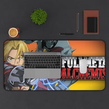 Load image into Gallery viewer, FullMetal Alchemist Mouse Pad (Desk Mat) With Laptop