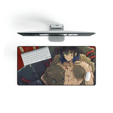 Load image into Gallery viewer, Inosuke Hashibira, (Kimetsu no Yaiba), Unmasked, Mouse Pad (Desk Mat)