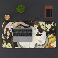 Load image into Gallery viewer, Pandora Hearts Mouse Pad (Desk Mat) With Laptop
