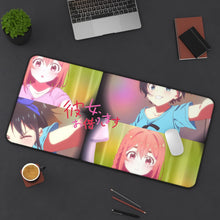 Load image into Gallery viewer, Sumi and Ruka! Mouse Pad (Desk Mat) On Desk