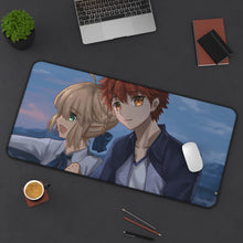 Load image into Gallery viewer, Artoria Pendragon Mouse Pad (Desk Mat) On Desk