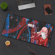 Load image into Gallery viewer, Darling in the franxx wallpaper Mouse Pad (Desk Mat) On Desk